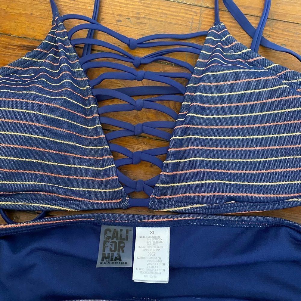 California sunshine swimsuit.